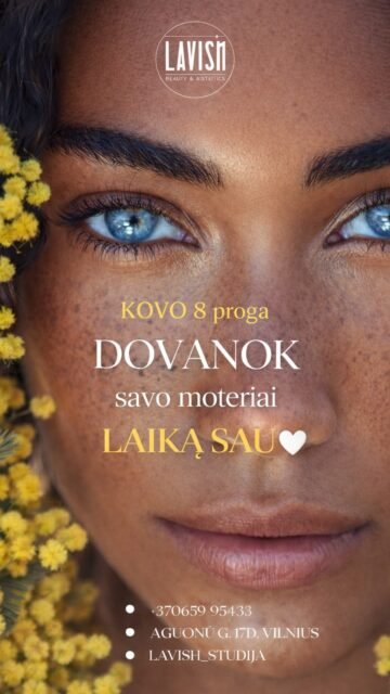 LAIKAS SAU- Viena gražiausių dovanų moteriai!
Veido masažas- tai tikras poilsis, ramybė ir švytintis veidas.🤍
Padovanok savo moteriai veido masažą arba veido masažą su deguonies terapija.🤍
DOVANA, kuri leidžia sustoti, atsipalaiduoti ir pasijausti ypatingai.🤍
#veidomasažas #natūralusgrožis #grožioritualai #liftmastermasažas #deguoniesterapija